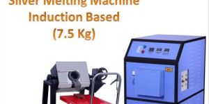 7.5kg Silver Melting Machine with Tilting Unit