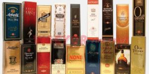 Metalized Printing Wine Boxes