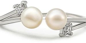 Silver Pearl Twilight Ring