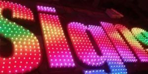 LED Functioning Signage