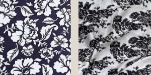 Printed Satin Silk Fabric