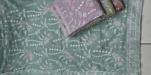 Embroidered Unstitched Suits