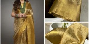 Banarasi Nita Ambani Replica Tissue Saree
