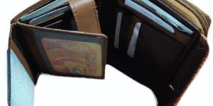 Ladies Alligator Print Leather Wallet