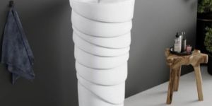 Heart One Piece Wash Basin