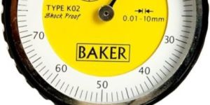 Baker Plunger Type Dial Gauge