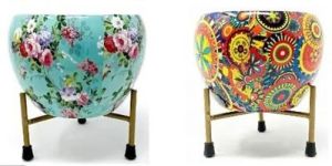 Metal Flower Vase Set