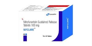 NITROFURANTOIN SUSTAINED RELEASE TABLETS 100 MG
