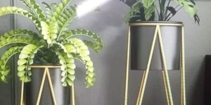 Metal Floor Flower Stand