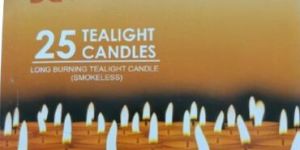 Tea Light Candle Unscented, Pack of 25