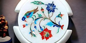 Marble Stone Coaster Set