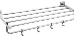 Nexa Chrome Plated Stainless Steel Towel Rack