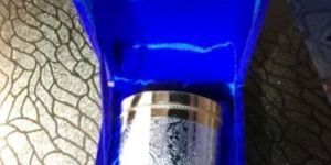 250ml Silver Plated Brass Glass