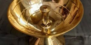 Brass Paro Pyali Akhand Diya