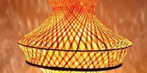 Handicraft Hanging Bamboo Lamp