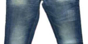 Mens Faded Denim Jeans