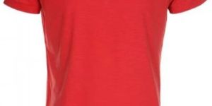 Mens V Neck Cotton T-Shirt