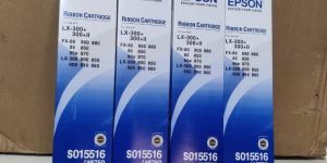 Black Epson Lx-300 Ribbon Cartridge