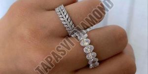 Ladies Diamond Wedding Band