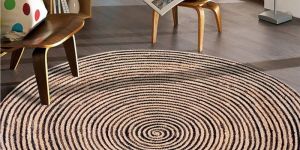 Jute Round Handmade Carpet