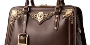 Ladies Brown Leather Handbag