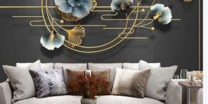 Iron Flower Wall Art