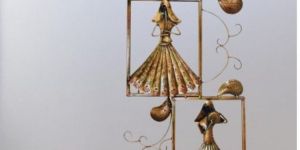 Metal Antique Kalbeliya Wall Art