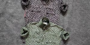 Mens Stylish Printed Popcorn Shirt