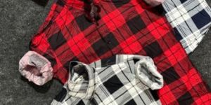 Mens Trendy Cotton Check Shirt