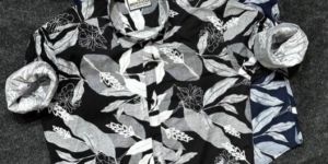 Mens Trendy Printed Cotton Shirt