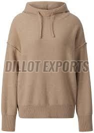 Ladies Knitted Hoodies