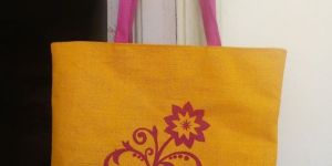 16x15 Printed Jute Bag