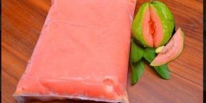 Frozen Red Guava Pulp