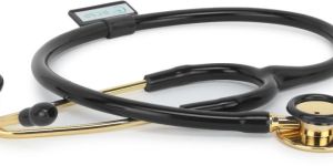 Cardio SS Gold Black Stethoscope