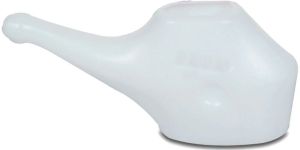 RCSP Milky White Plastic Jal Neti Pot