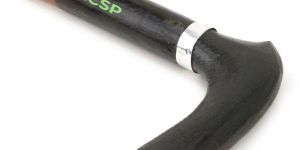 RCSP Wooden Black Handle Walking Stick