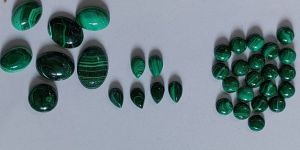 Green Malachite Cab Stone
