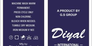 Printed Garment Hang Tag