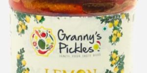 Home Made Organic Lemon Pickle