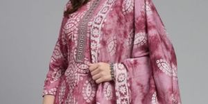 Ladies Printed Anarkali Suit