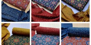 Ladies Three Piece Cotton Unstitched Suit