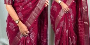 Muslin Cotton Saree