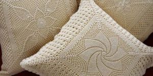 Hand Crochet Lace Cushion Covers