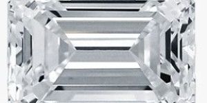 Emerald Cut Lab Grown CVD Diamond Stone