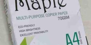 Maple 70 GSM PAPER A4 SIZE