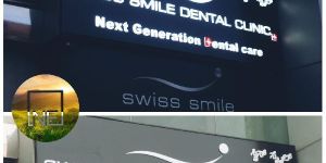 3D Cast Acrylic LED Sign Board