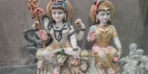 Marble Shiv Statue