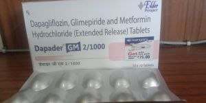 Dapagliflozin 10mg + Glimepride 2mg + Metformin 100mg