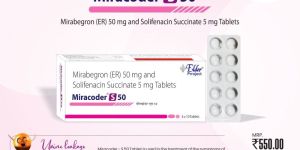 Mirabegron(ER)50mg + Solifenacin Succinate 5mg tab