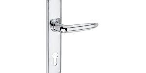 Vestal Mortice Zinc Handle On Zinc Backplate - VZZB-024